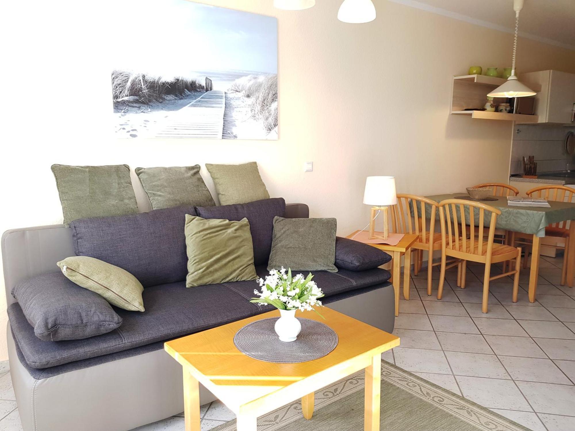 2 Raum Wohnung Morgensonne Mit Balkon Sellin  Esterno foto
