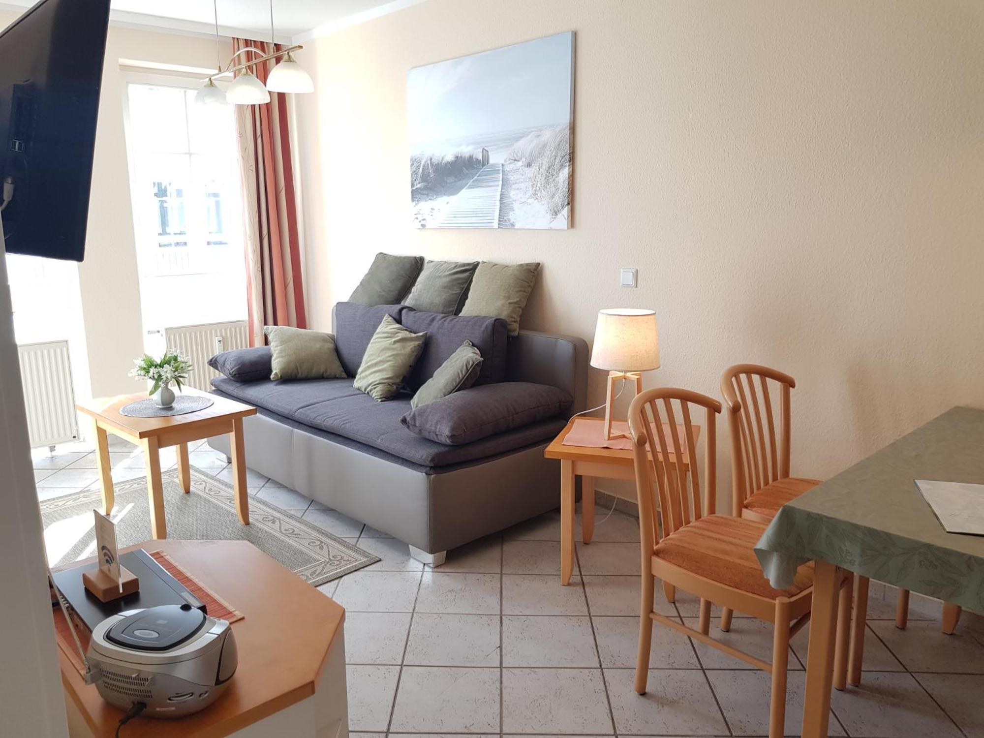 2 Raum Wohnung Morgensonne Mit Balkon Sellin  Esterno foto