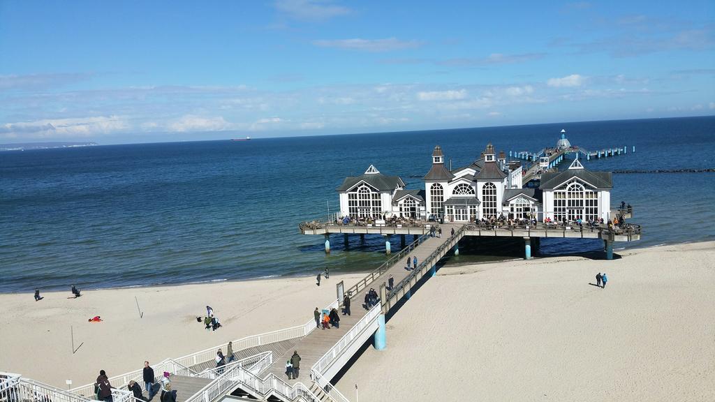2 Raum Wohnung Morgensonne Mit Balkon Sellin  Esterno foto