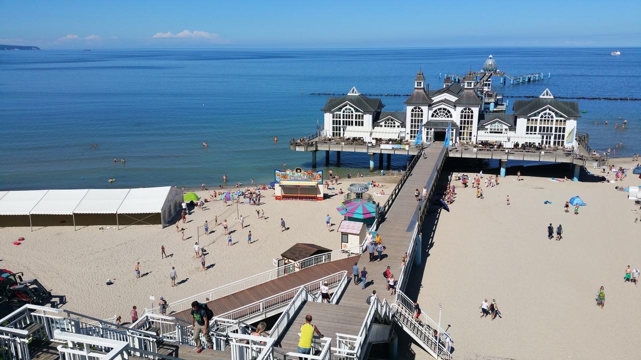 2 Raum Wohnung Morgensonne Mit Balkon Sellin  Esterno foto